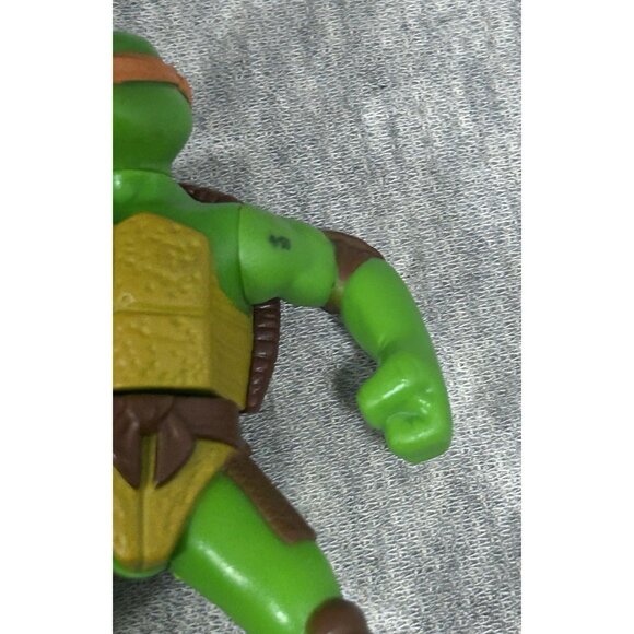 2007 TMNT Teenage Mutant Ninja Turtles McDonalds Michelangelo Action Figure Toy - Picture 4 of 10